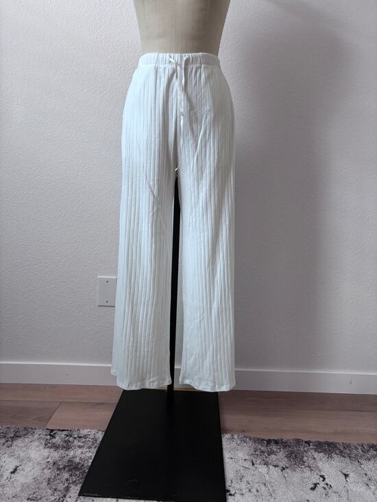 Eileen Fisher Pants - Eileen Fisher - NWOT Organic Cotton Interlock Wide Leg Lounging and Sleep Pant